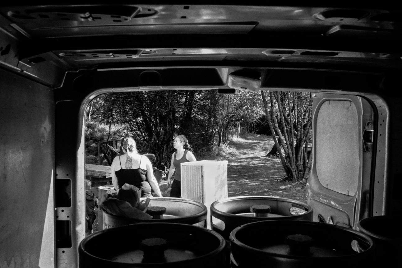 Documentary photograph from the Guinguette de Kercabiron