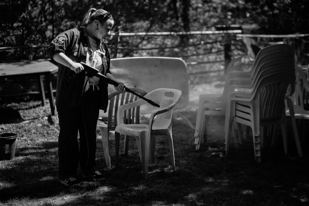Documentary photograph from the Guinguette de Kercabiron