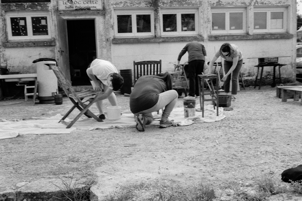Documentary photograph from the Guinguette de Kercabiron