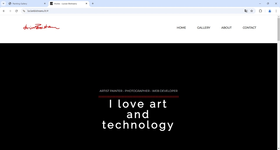 Artist Website